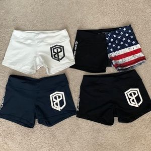 Born Primitive Double Take Booty Short Bundle of 4, Size Small